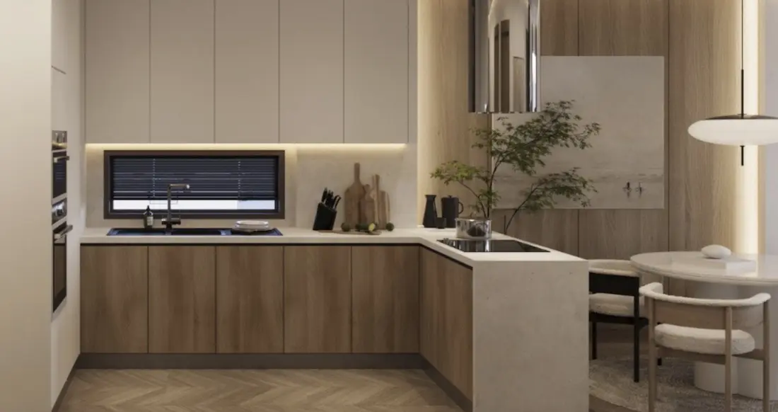 Fitted kitchen
